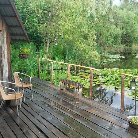 Idilliska Latgaliesu Lauku Maja Ar Melno Pirti Villa Aglona Eksteriør billede